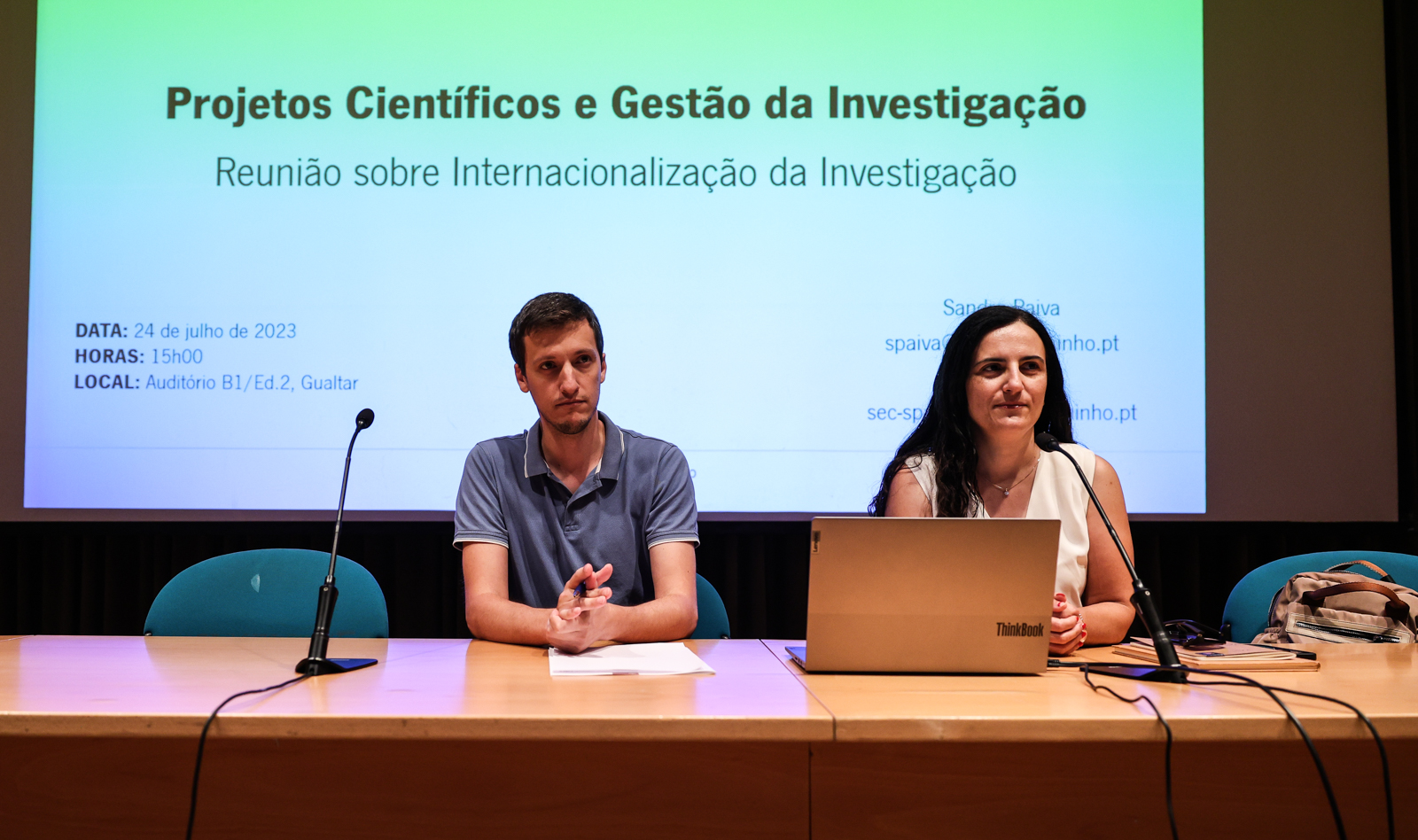 Thumbnail da galeria Reunião sobre Internacionalização da Investigação